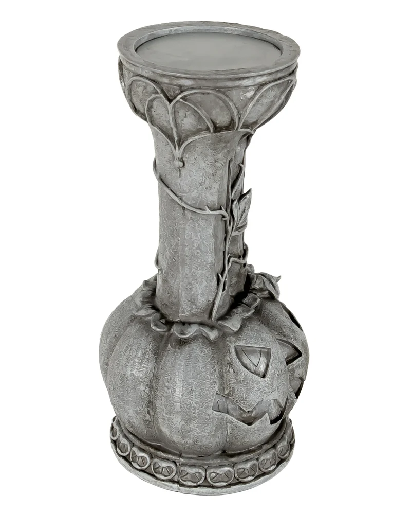 Gothic Kürbis Kerzenhalter 25cm