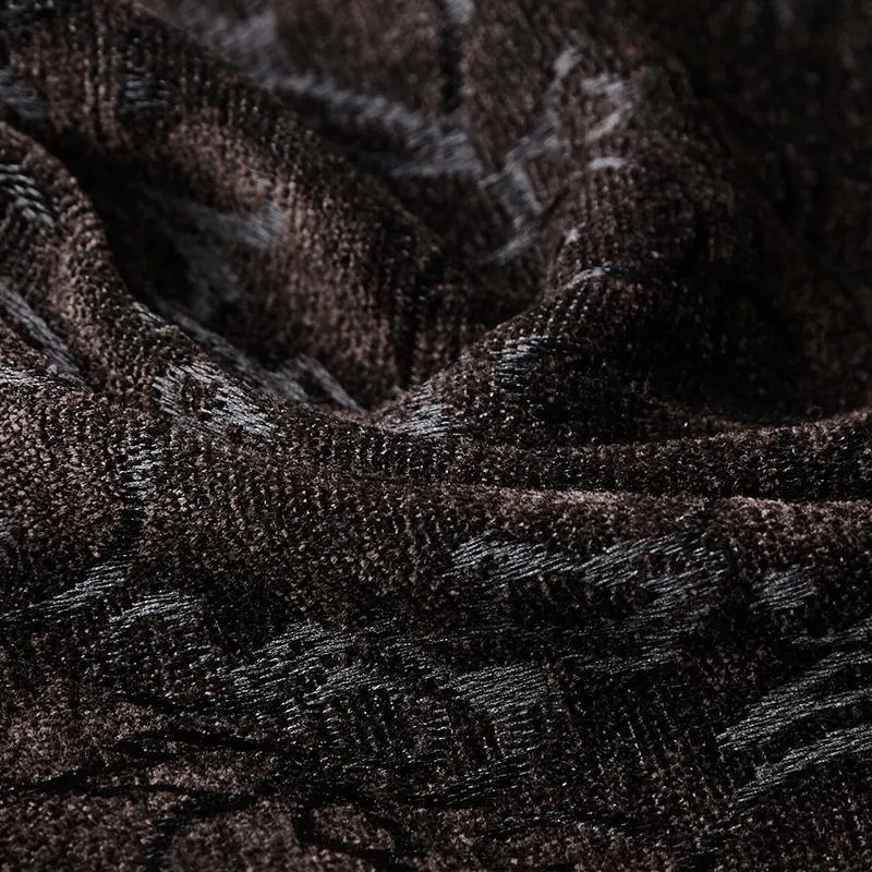 Herren Gothic Vintage Jacquard Weste