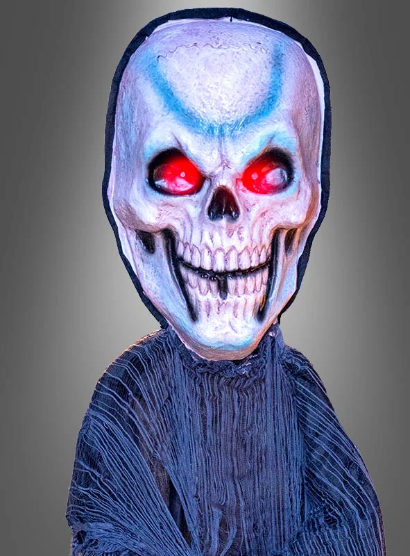 Gigantisches Skelett Totenkopf 280cm mit Licht