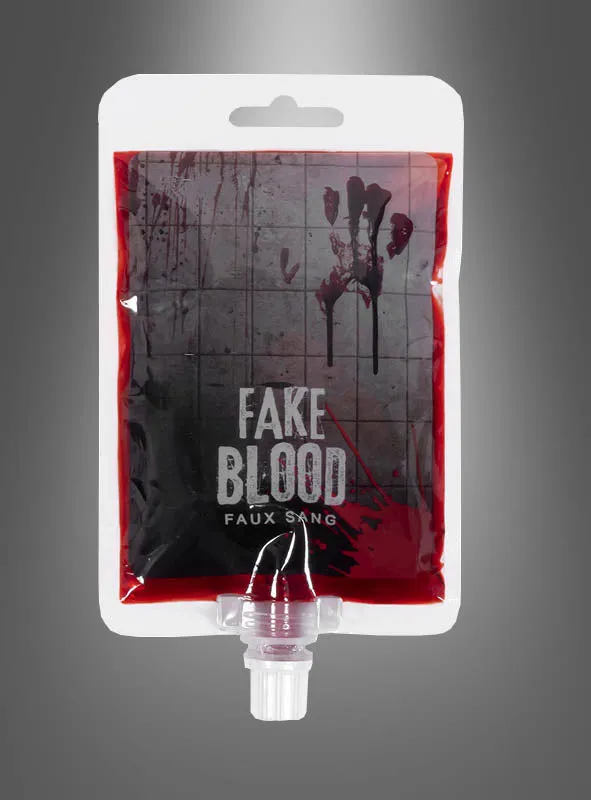Blutbeutel Fakeblut Transfusion