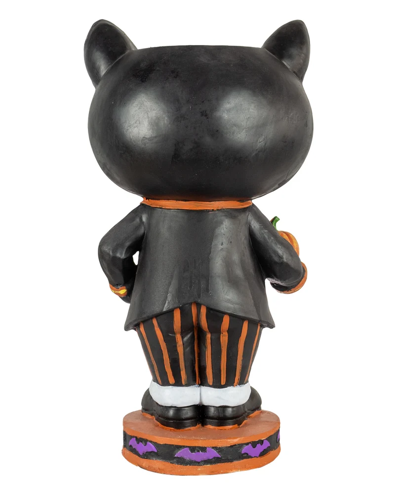 Bonbonschüssel Halloween Katze 72cm