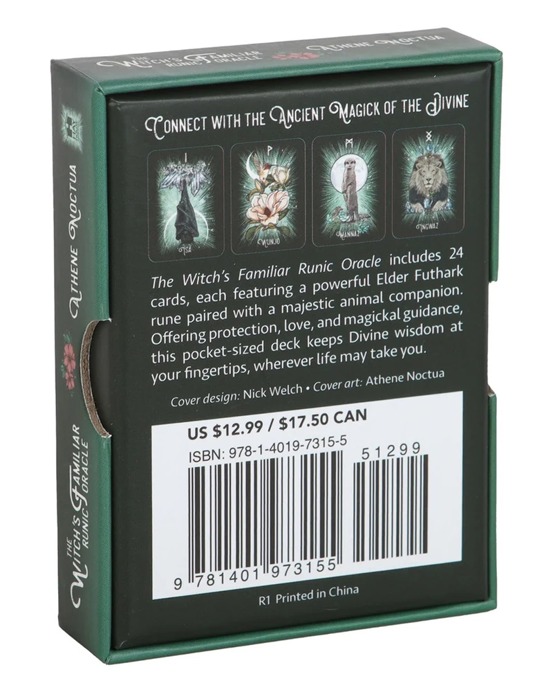 The Witch's Familiar Runic Orakelkartendeck