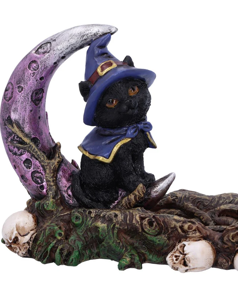 Grimalkin Hexenkatze Räucherstäbchenhalter 29cm
