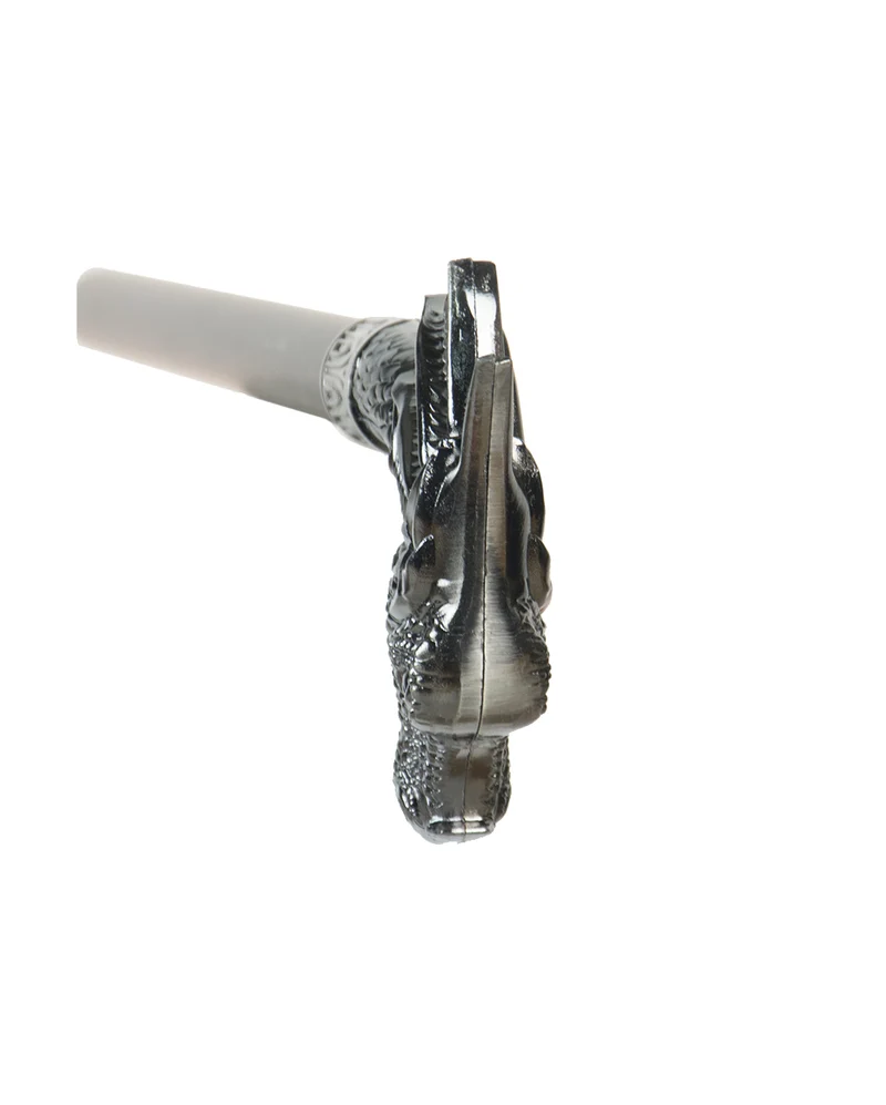 Gehstock mit geflügeltem Drachenkopf 95cm