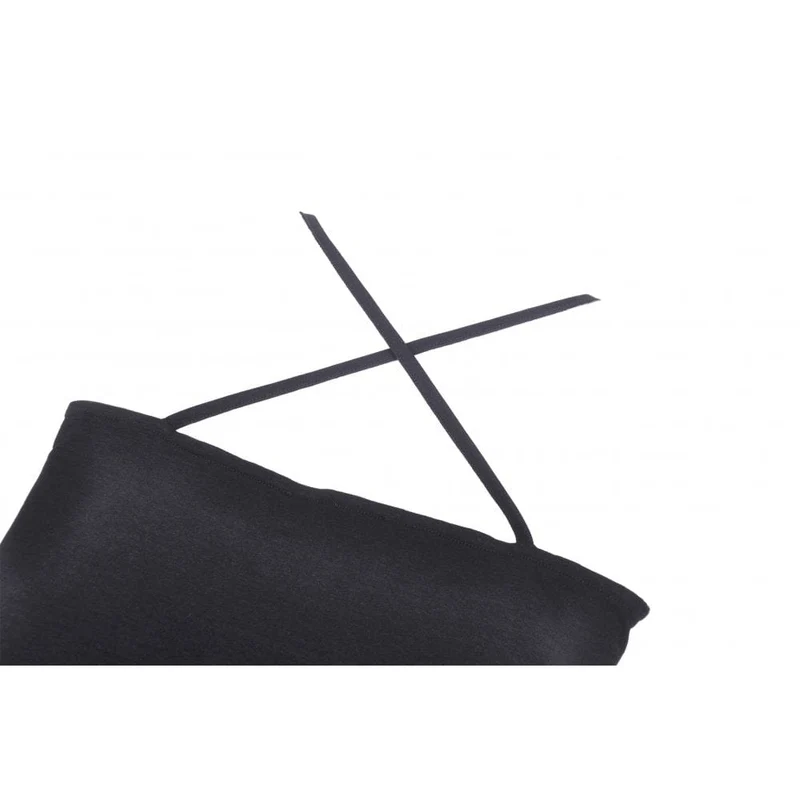 Damen-Punk-Rock-zerrissenes Neckholder-Tanktop