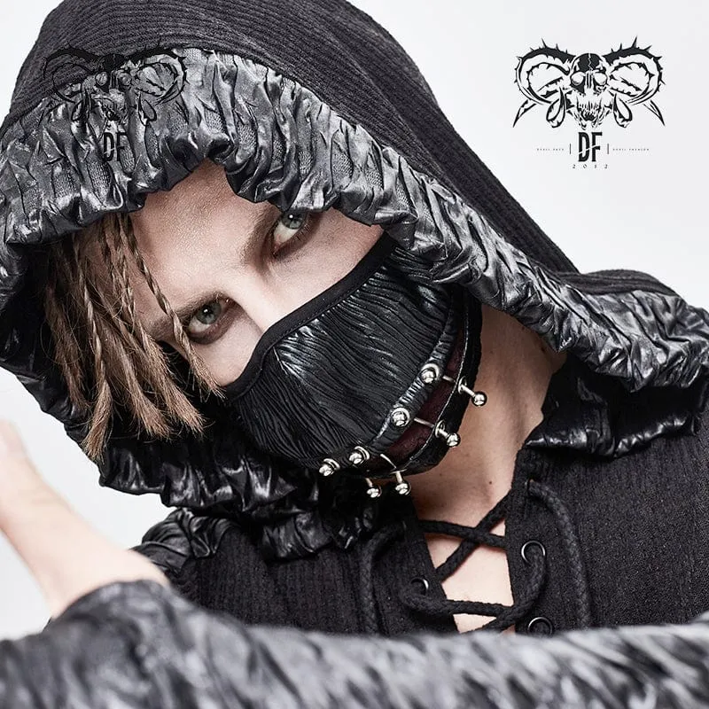 Unisex Gothic Nieten Maske