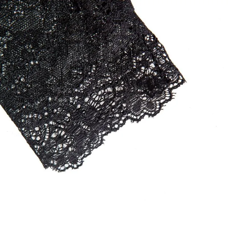 Damen Lolita Spitzenhandschuhe