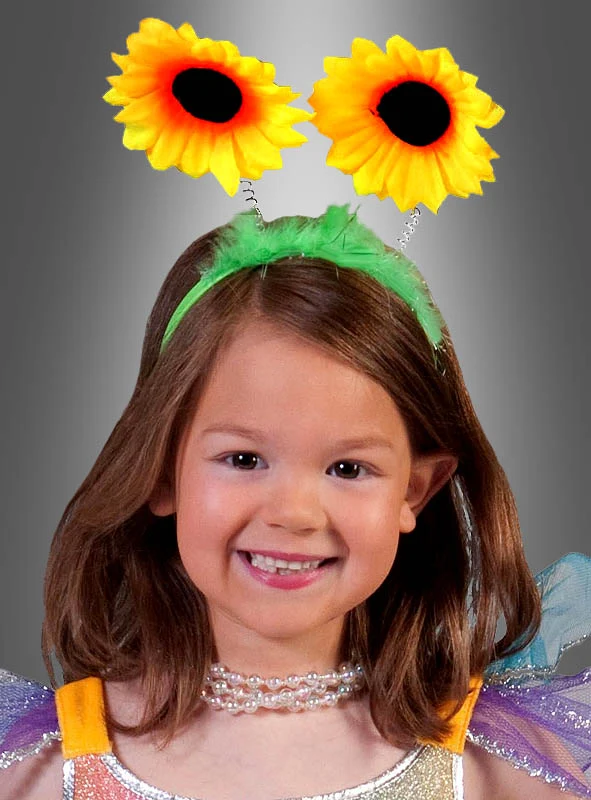 Haarreif mit Sonnenblumen