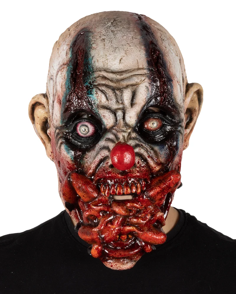 Gefräßiger Clown Maske