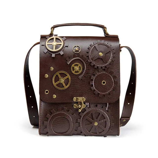 Steampunk-Ausrüstung Umhängetasche