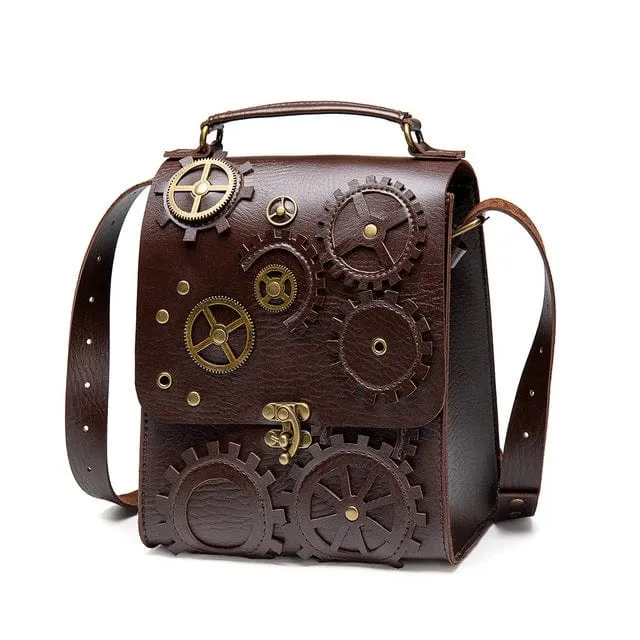 Steampunk-Ausrüstung Umhängetasche