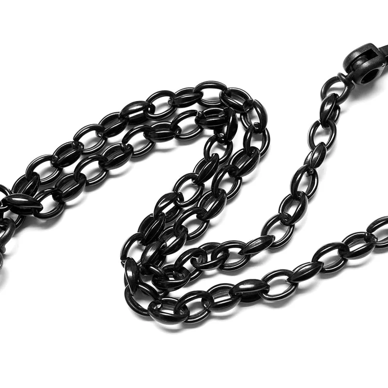 Gothic Mesh-Armstulpen für Damen mit abnehmbarem Choker