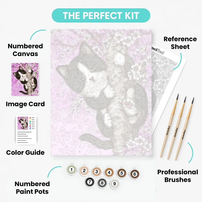 Cherry Tree Lookout - Paint by Numbers Kit