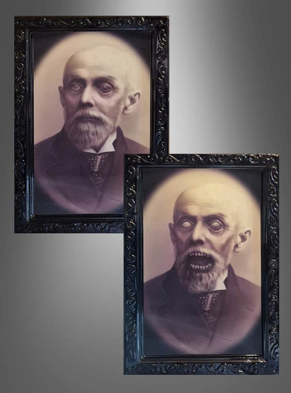 Gruseliges Hologramm Wackelbild Halloween Deko