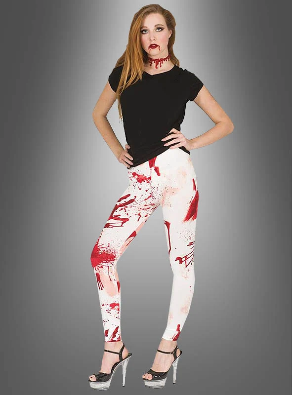 Blutige Leggings Damen