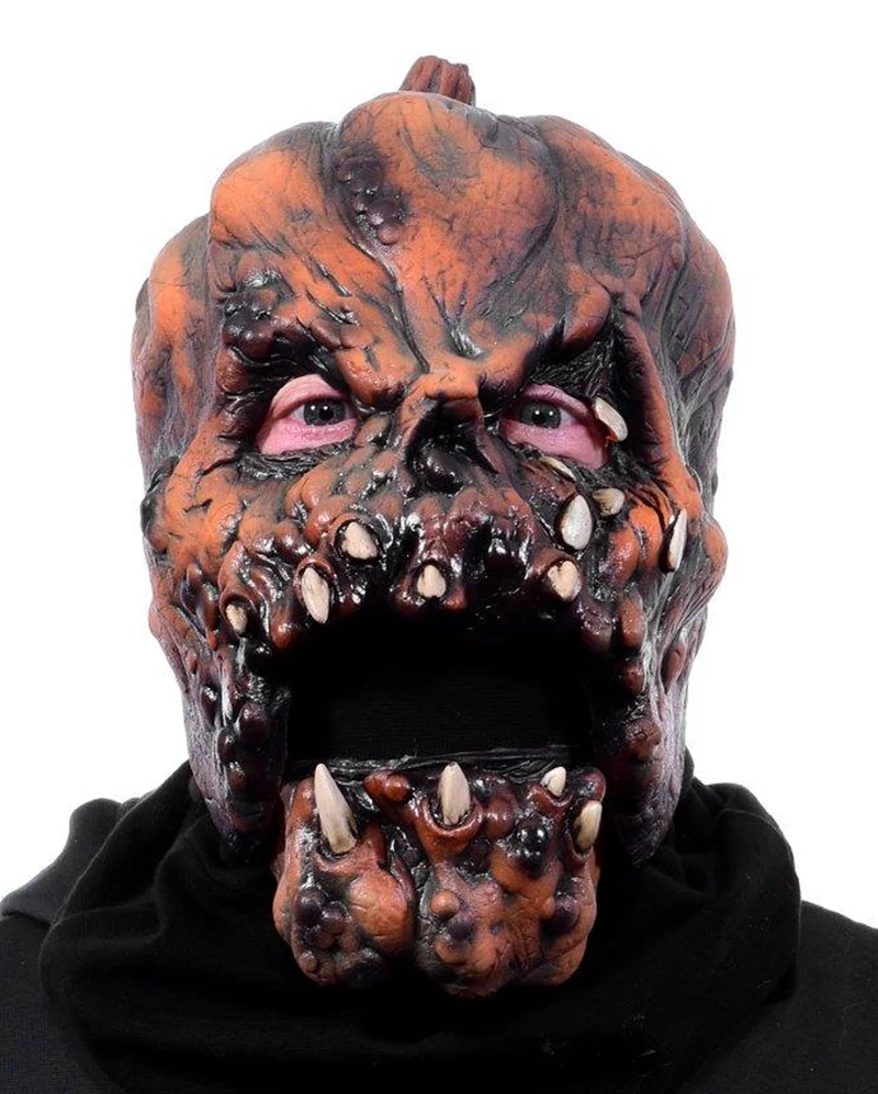 Verfaulte Kürbis Monster Maske