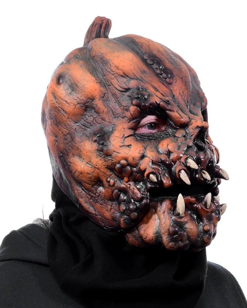 Verfaulte Kürbis Monster Maske