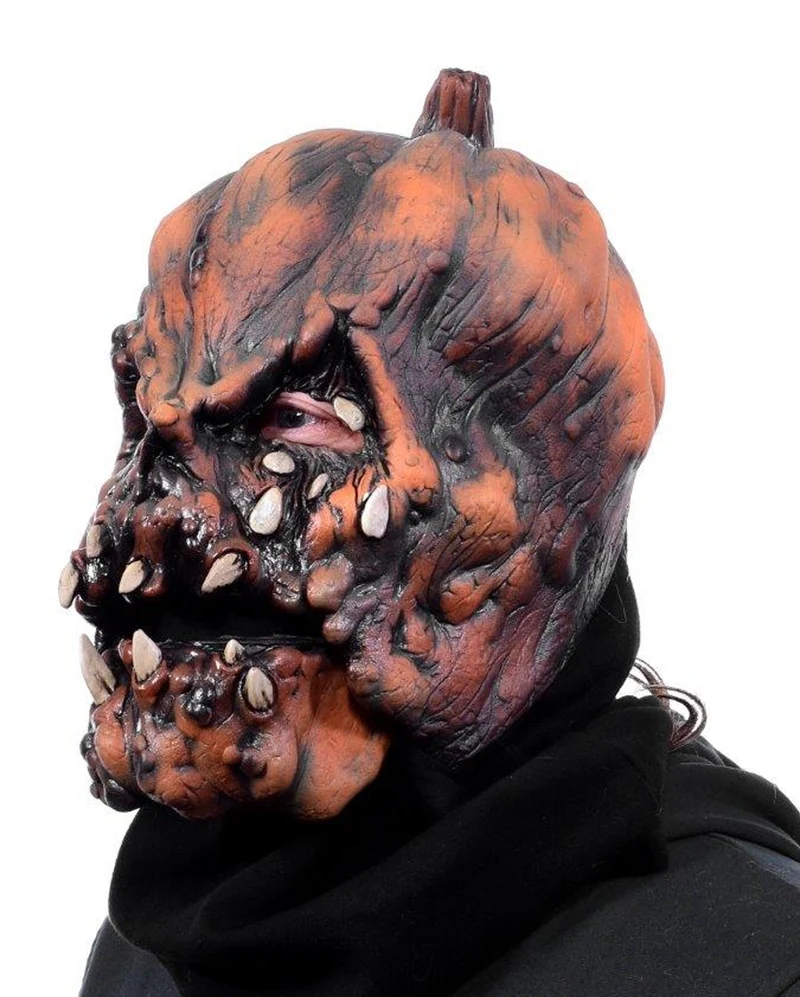Verfaulte Kürbis Monster Maske