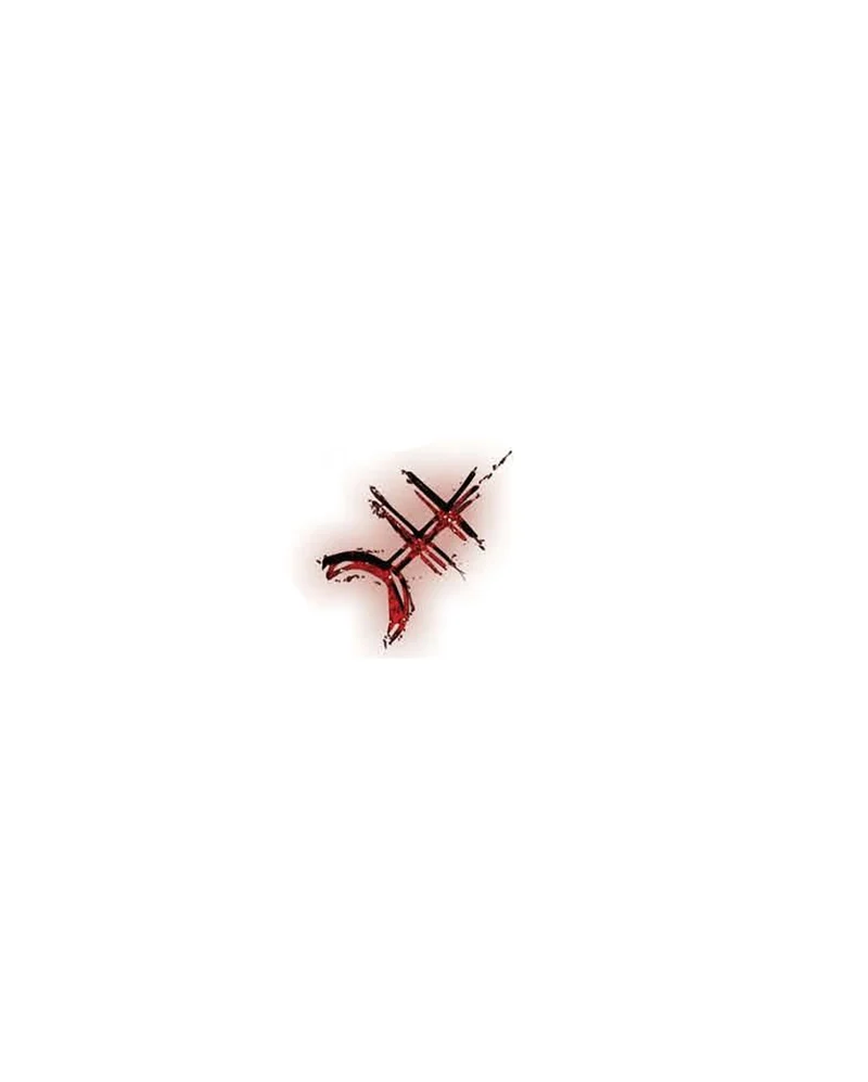 Satanische Klebetattoos