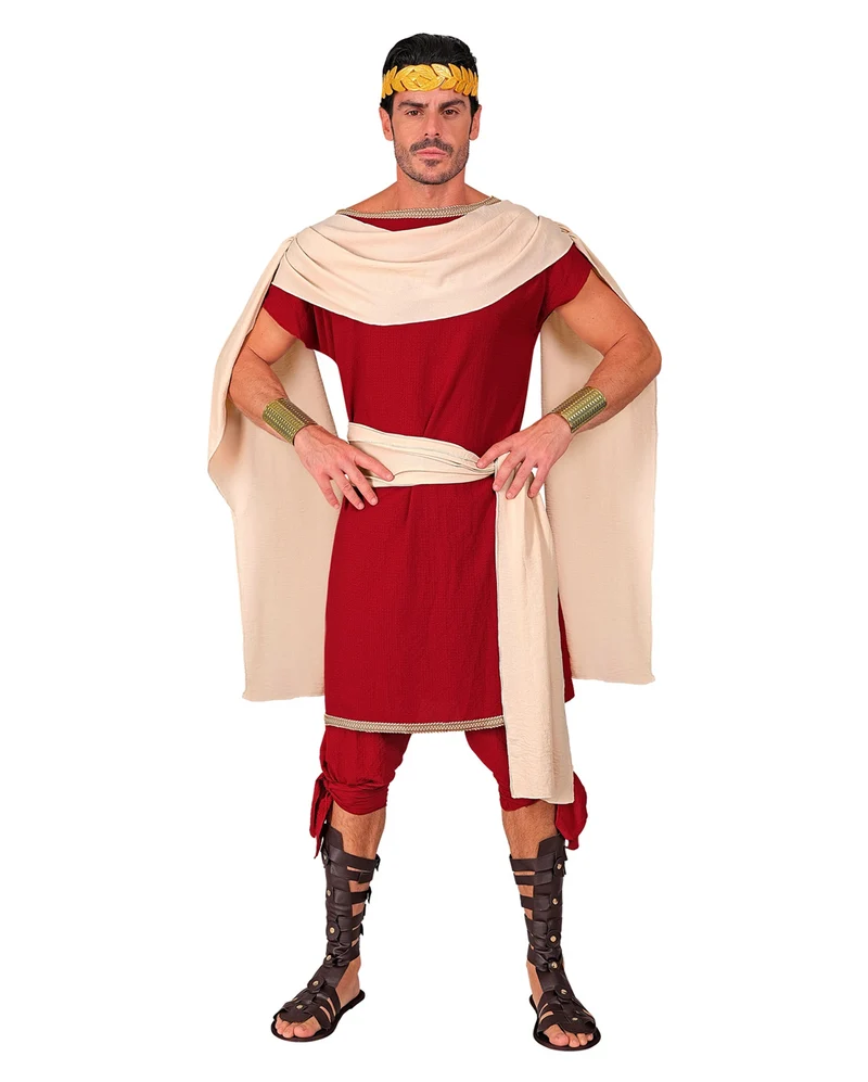 Gladiatorsandalen mit Riemen & Schienbeinschoner