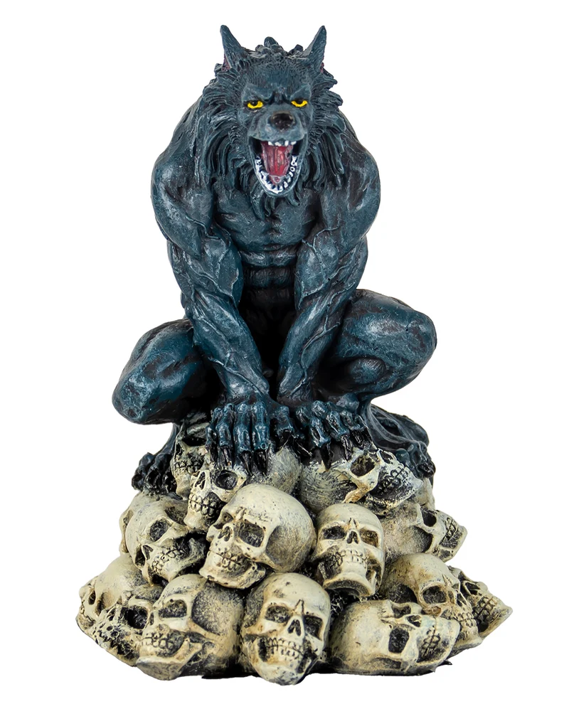 Werwolf auf Totenkopfberg Dekofigur 14cm
