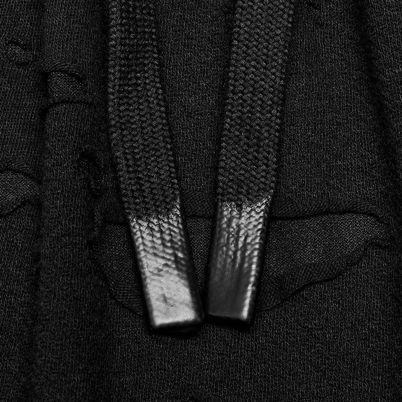 Herren Gothic zerrissene schlaffe Hose mit Trägern