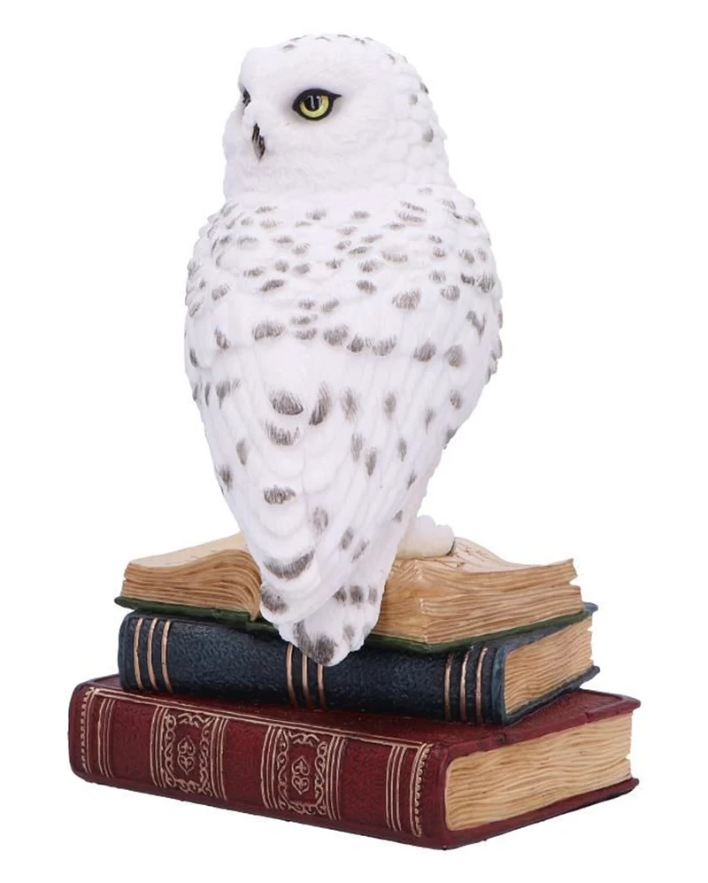Bibliothek der Weisheit Eulen Figur 17cm