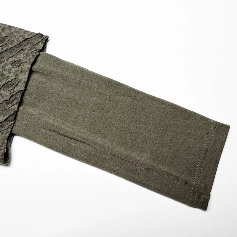 Herren Gothic zerrissene schlaffe Hose mit Trägern
