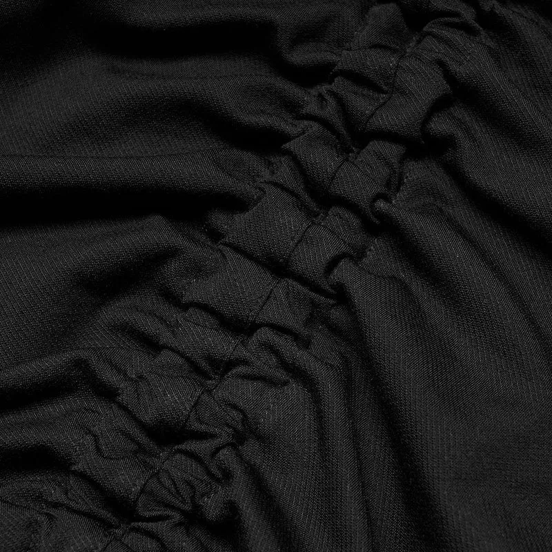 Grunge-Neckholder-Karo-Slip-Kleid für Damen