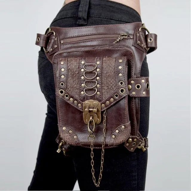 Steampunk verkettete Mini-Reisetasche
