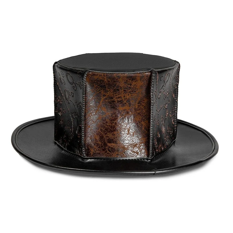 Herren Steampunk Distress Splice Hut