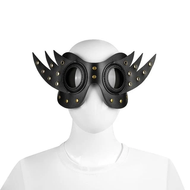 Steampunk Wing Splice Maskerade Maske