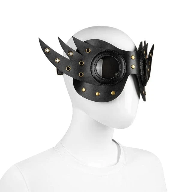 Steampunk Wing Splice Maskerade Maske