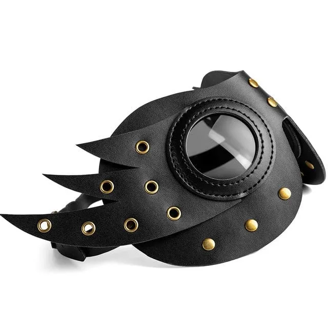 Steampunk Wing Splice Maskerade Maske
