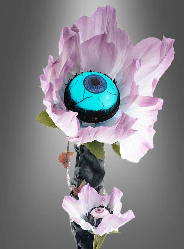 Animierte Blume mit Augen 180cm Deko