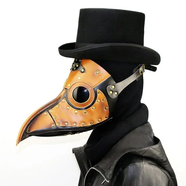 Steampunk Double Color Spleißschnabelmaske