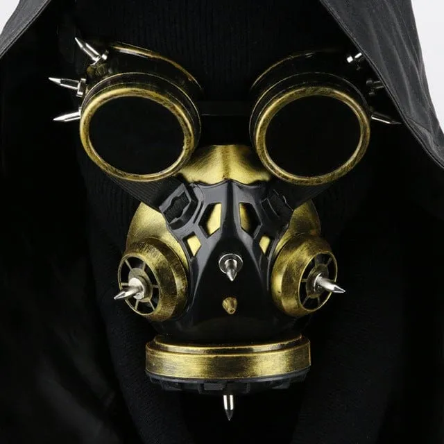 Steampunk Goggles Rivets Spleißmaske