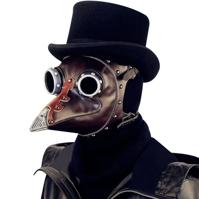 Steampunk Schnabelschnallen Spleißmaske