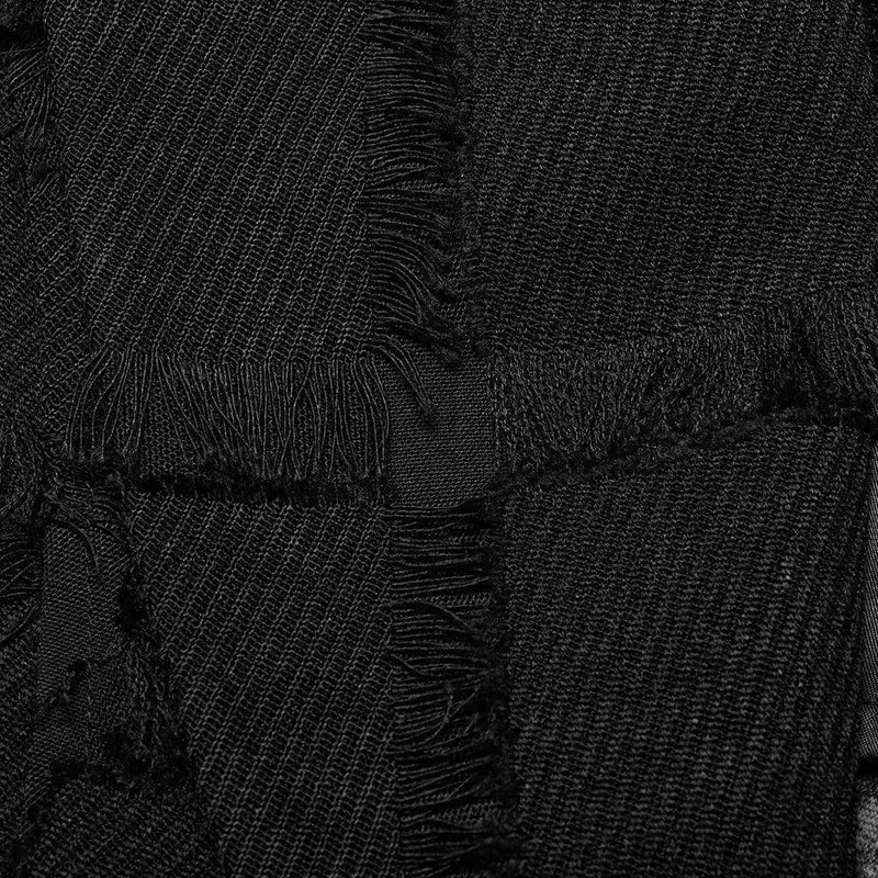 Herren Gothic Unregelmäßige Weste mit Ausschnitten