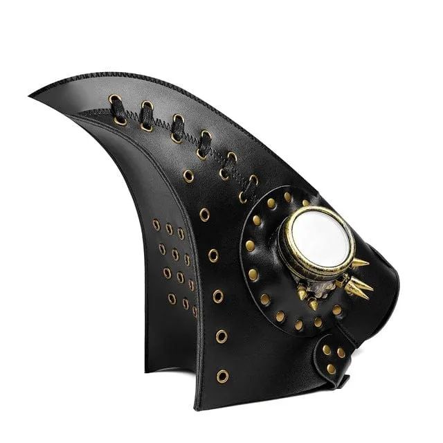 Steampunk Stitch Rivets Schnabelmaske