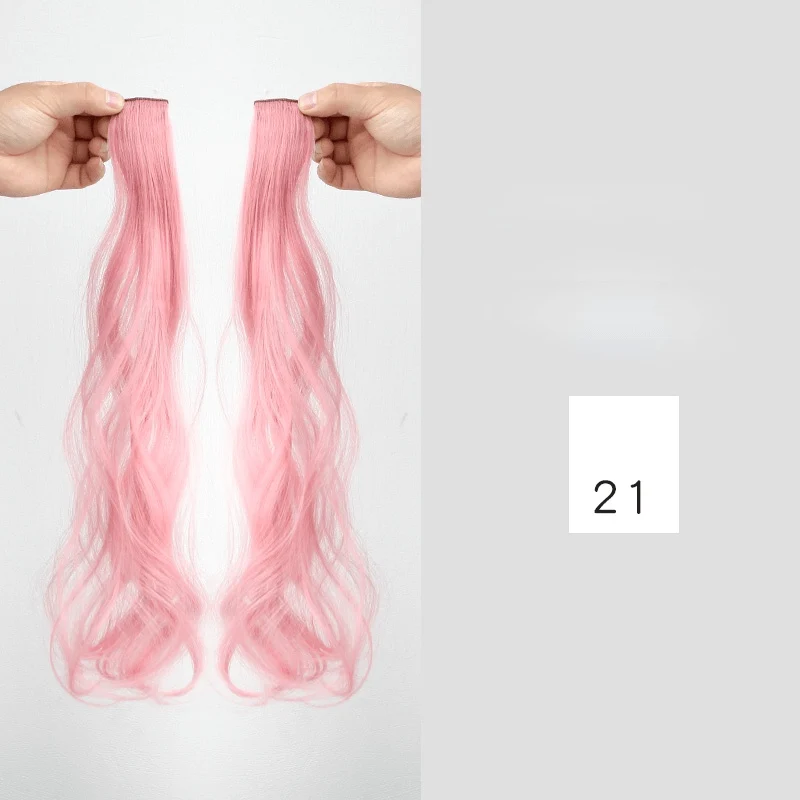 Deep Wave einteilige synthetische Haarverlängerung für Damen