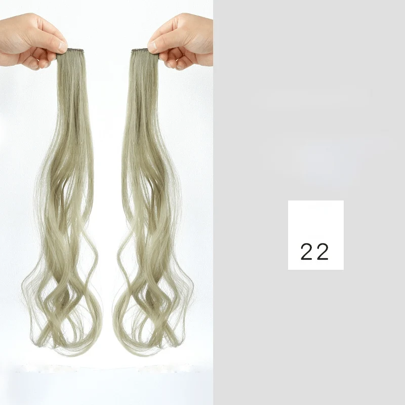 Deep Wave einteilige synthetische Haarverlängerung für Damen