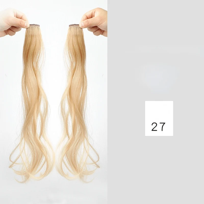 Deep Wave einteilige synthetische Haarverlängerung für Damen