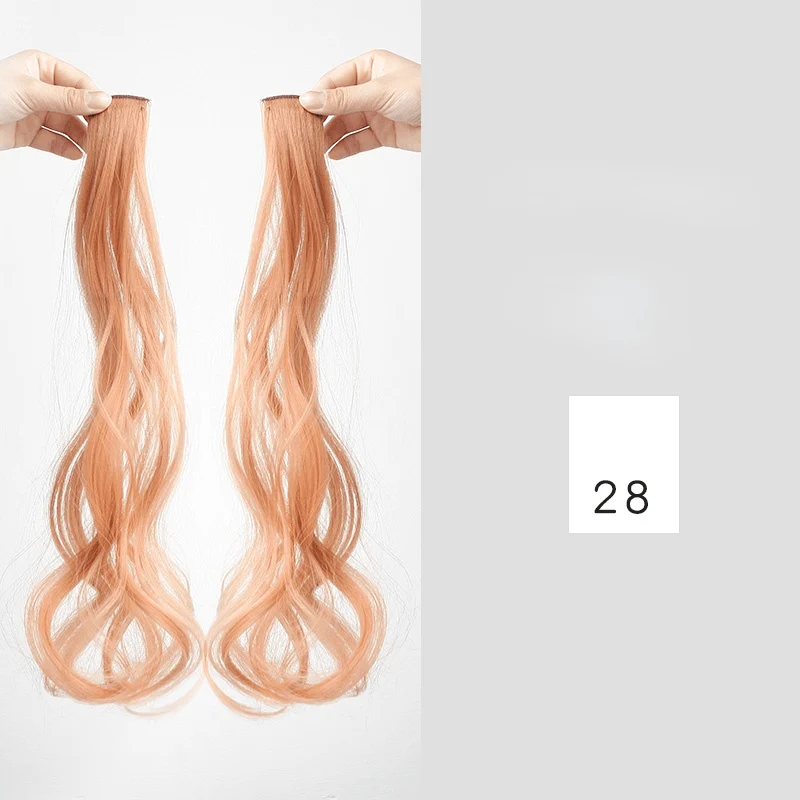 Deep Wave einteilige synthetische Haarverlängerung für Damen