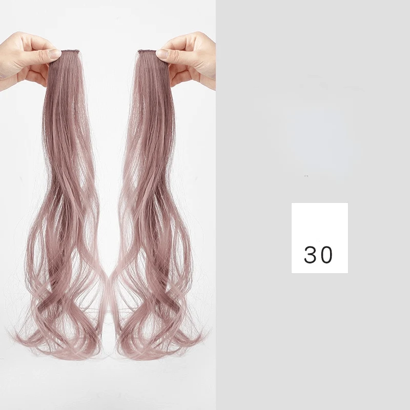 Deep Wave einteilige synthetische Haarverlängerung für Damen
