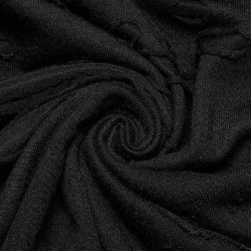 Gothic Ripped Splice Strickoberteil für Herren