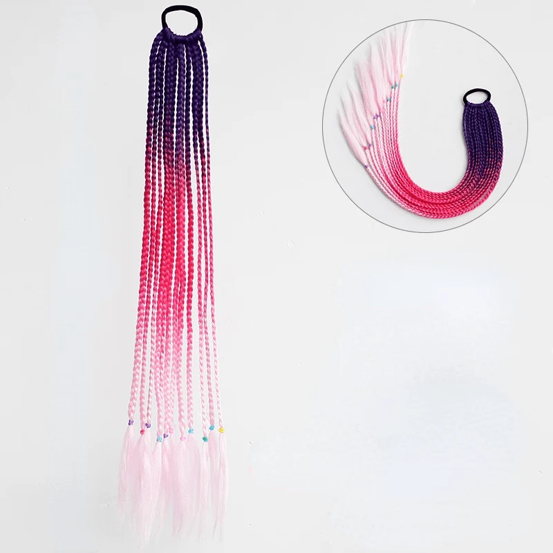Afro Curly Synthetische Haarverlängerung für Damen