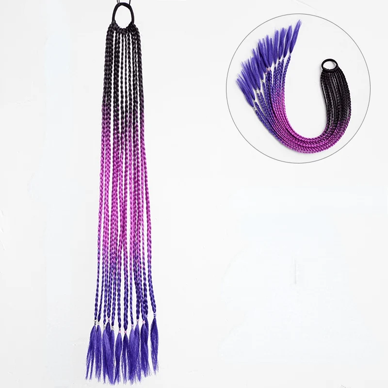 Afro Curly Synthetische Haarverlängerung für Damen