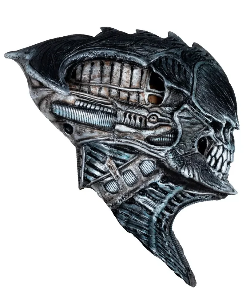 Alien Necro Sentinel Sci-Fi Maske