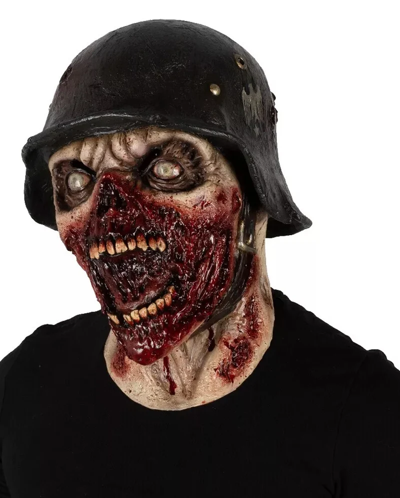 1945 Zombie Kriegssoldaten Maske